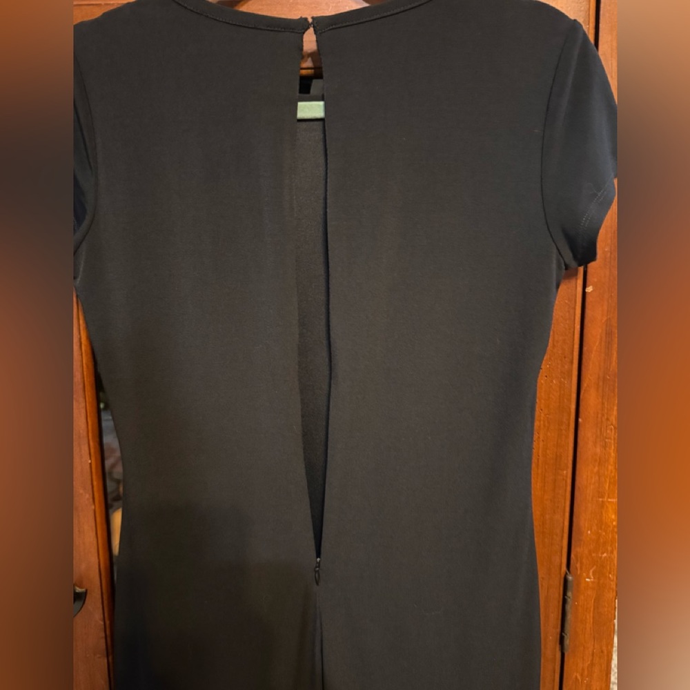 Calvin Klein Black Pleated Dress size 4 - Picture 6 of 9